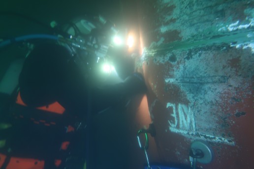 rudder welding
