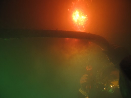 underwater cutting