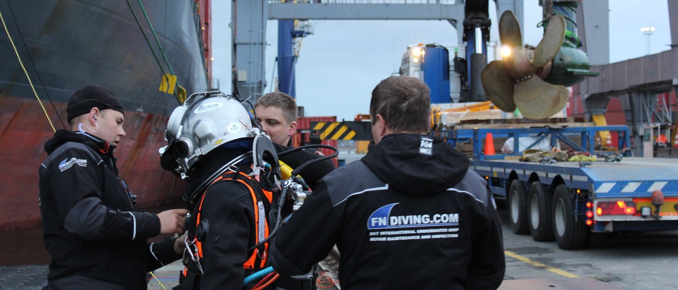 underwater Thruster repair propulsion Rotterdam